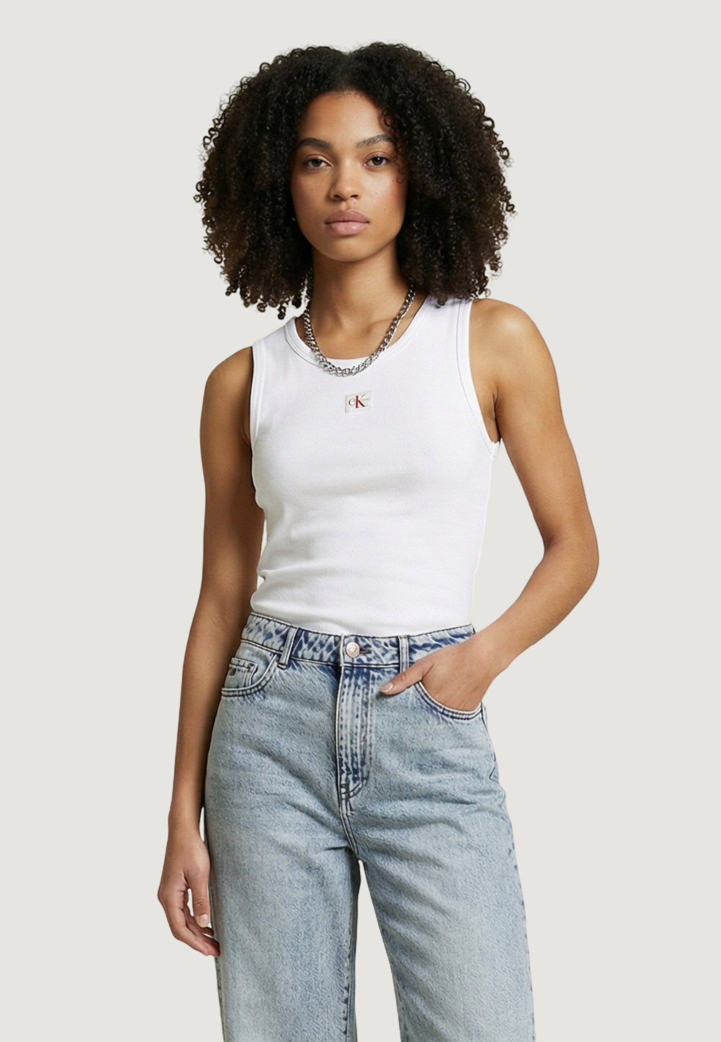 CALVIN KLEIN SL WOVEN LABEL 2X2