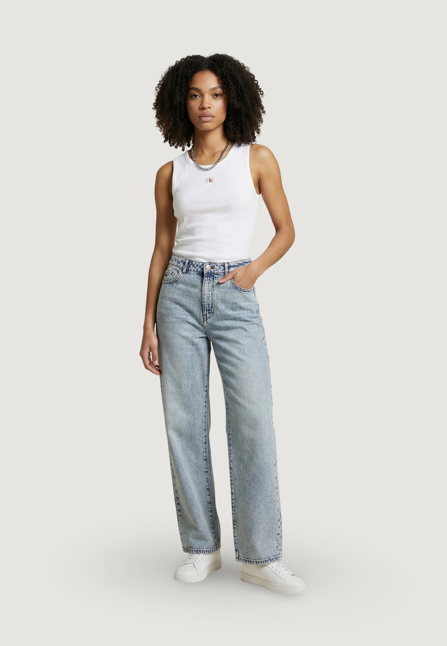 CALVIN KLEIN SL WOVEN LABEL 2X2