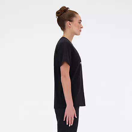 NEW BALANCE T-SHIRT COTONE M/C